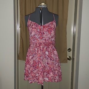 Billabong Pink Paisley Sundress